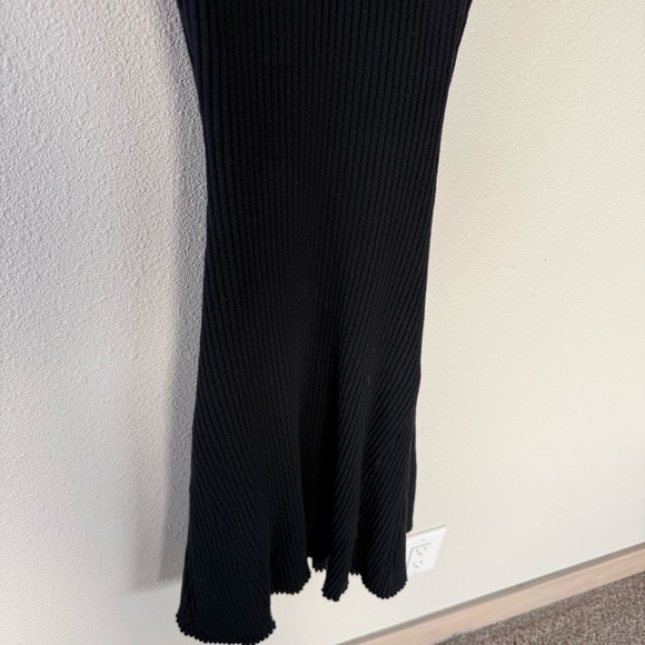 Hatch Alexis Ribbed Knit Dress Black Cotton Blend Maternity Casual Women’s XS - Picture 11 of 11